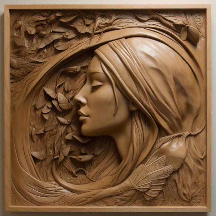 نموذج ثلاثي الأبعاد لآلة CNC 3D Art 